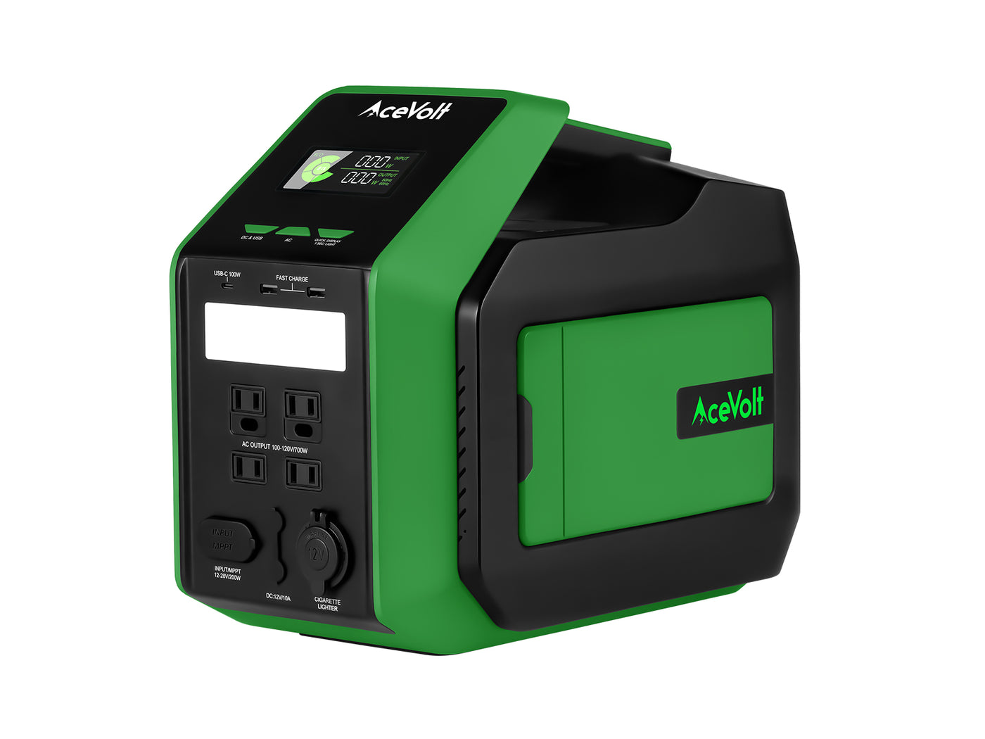 672Wh/700W LiFePO4 Portable Power Station